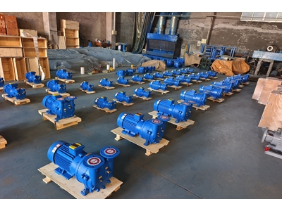 230 m³/h 5,5 kW Su Halkalı Monoblok Vakum Pompası - 6