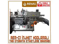 İnkjet Tarih Kodlamalı Tam Otomatik Etiketleme Makinası