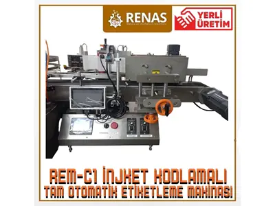 Inkjet Date Coded Fully Automatic Labeling Machine