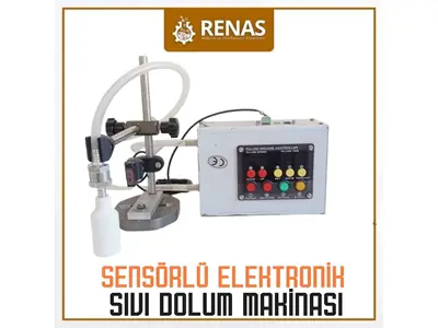 Sensörlü Elektronik Sıvı Dolum Makinası