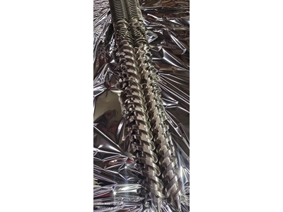 55/120 PVC Ekstrüzyon Makinası İçin Konik Çift Vida Kovan Seti - 8