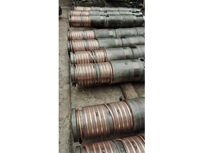 55/120 PVC Ekstrüzyon Makinası İçin Konik Çift Vida Kovan Seti - 14