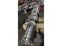 80/156 PVC Ekstrüzyon Makinası İçin Konik Çift Vida Kovan Seti