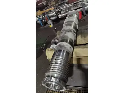 80/156 PVC Ekstrüzyon Makinası İçin Konik Çift Vida Kovan Seti