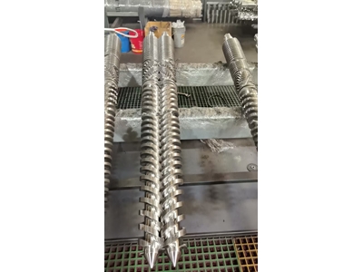 80/156 PVC Ekstrüzyon Makinası İçin Konik Çift Vida Kovan Seti - 11