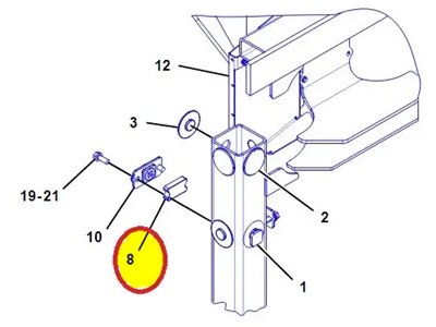 3312489 Wear Pad - 1