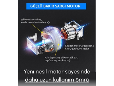 13mm Profesyonel Elektrikli Darbeli Matkap - 5