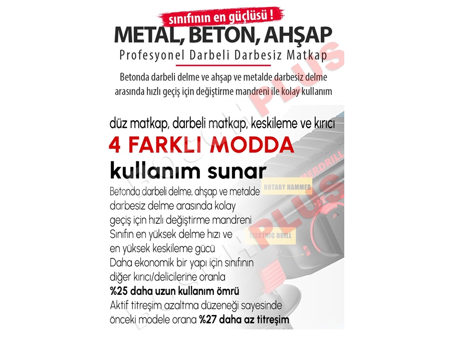 125mm Avuç Taşlama, Kırıcı Delici Hilti, Somun Sıkma Sökme, Vidalama Matkap Akülü Ultra 4'Lü Set