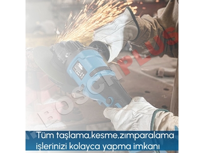 125mm Avuç Taşlama, Kırıcı Delici Hilti, Somun Sıkma Sökme, Vidalama Matkap Akülü Ultra 4'Lü Set - 8