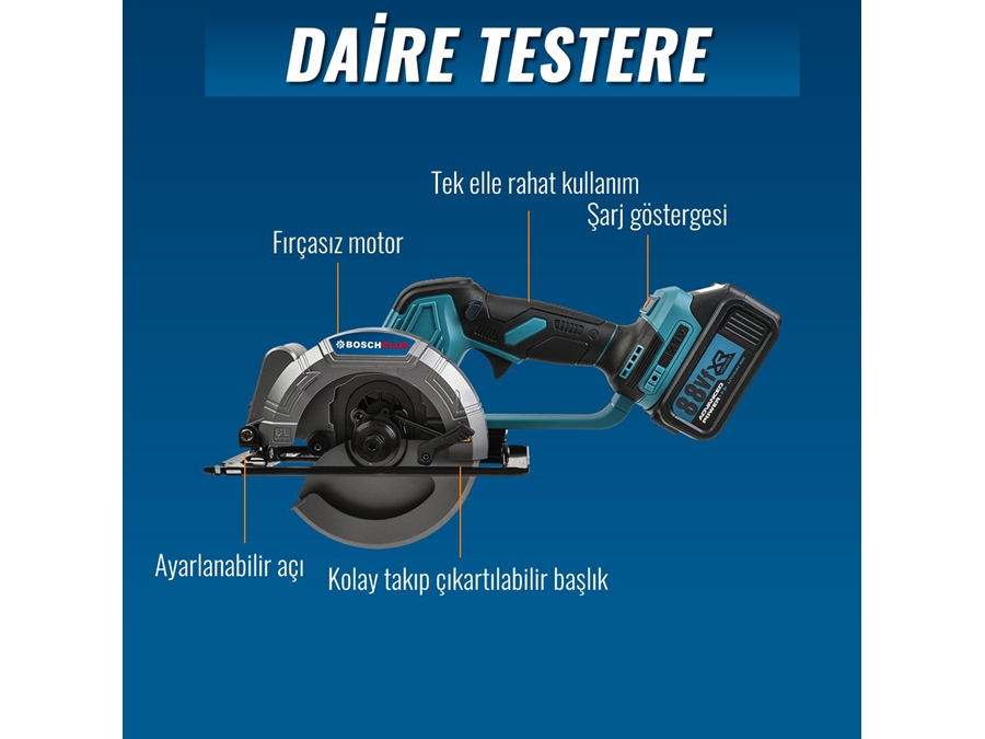 125mm Avuç Taşlama, Kırıcı Delici Hilti, Somun Sıkma Sökme Akülü 6'Lı Set