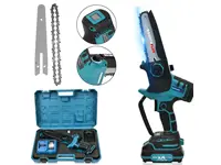 Otomatik Yağlamalı Dijital Göstergeli Şarjlı Ağaç Odun Dal Kesme Budama Testeresi