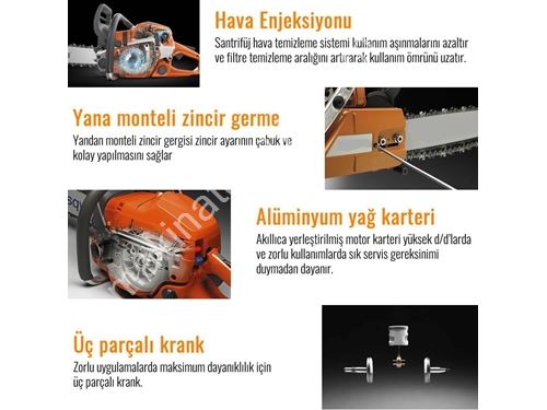 50CC Benzinli Ağaç Motor Testeresi