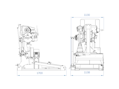 13"–26" Ağır Vasıta Araçlar İçin Elektro-Hidrolik Lastik Sökme Takma Makinesi - 1