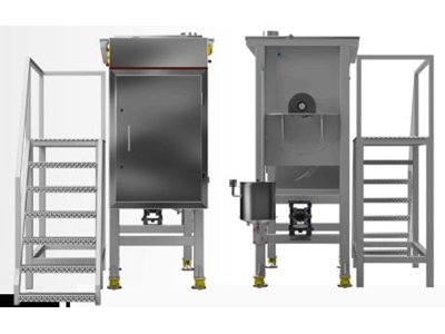 1000 Lt Yatay Toz Karıştırma Mikseri - 1