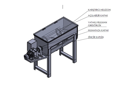 Toz Karıştırma Mikseri - 0
