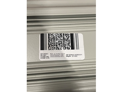 ABB 3HAC055447-006 IRB6700 Axis1 Eksen AC Motor Hız Kontrol Ünitesi - 1
