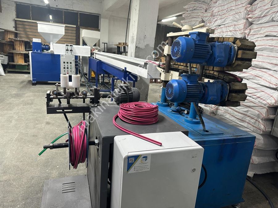 60 Lık Coex Extruder Yumuşak Sert Fitil Conta Üretim Hattı