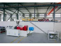 400 mm UPVC Yüksek Performanslı PVC Pencere Profil Ekstrüzyon Hattı