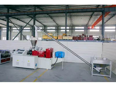 240 Mm High Performance Upvc PVC Window Profile Extrusion Line (1)