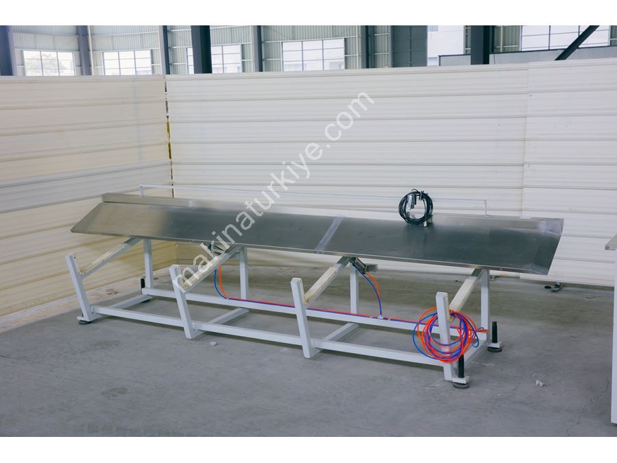 240 mm UPVC Yüksek Performanslı PVC Pencere Profil Ekstrüzyon Hattı