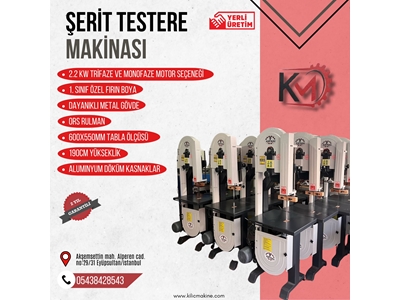 40'Lık Şerit Testere Makinası  - 0