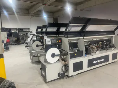 Zero Plc Front Milling Head Trimming Mill Radius Scratching Polishing Double Dust Suction