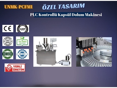 PLC Kontrollü Kapsül Dolum Makinesi - 0