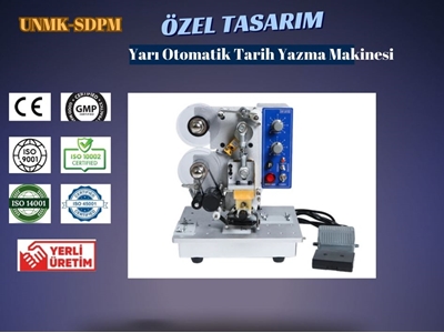 Yarı Otomatik Tarih Yazma Kodlama Makinesi - 1