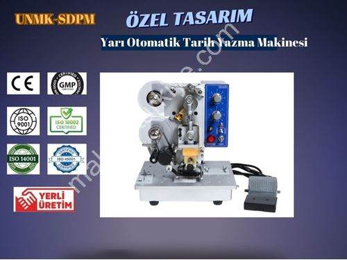 Yarı Otomatik Tarih Yazma Kodlama Makinesi