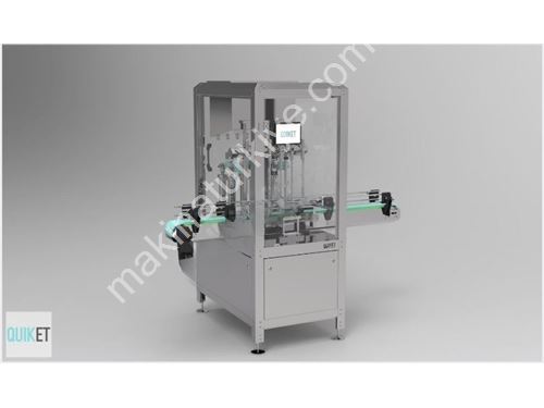 2000-4800 Pieces/Hour 6 Head Dual Servo Automatic Liquid Filling Machine