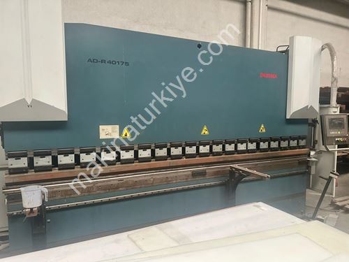 Durmazlar Brand 4 X 175 Ton Cnc Hydraulic Press Brake 2014 Model