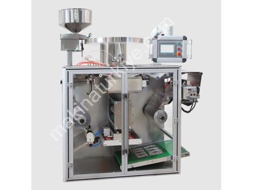220 mm Tablet Kapsül Ve Blister İçin Yüksek Hızlı Strip İlaç Paketleme Makinesi