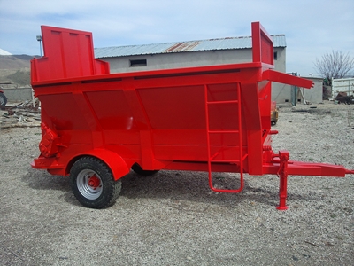 Remorque épandeur de fumier solide 4 m³ - 3