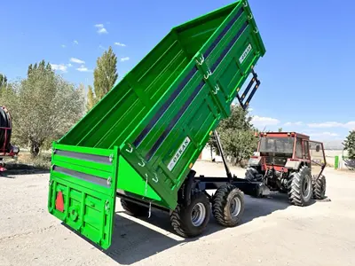 10 Ton Rear Tipping Tandem Trailer
