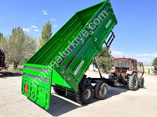 10 Ton Rear Tipping Tandem Trailer