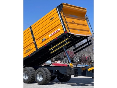 10,12,14,16 Ton Geriye Devirmeli Damperli Tandem Römork - 1