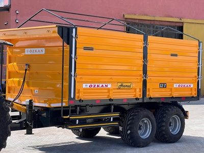 10,12,14,16 Ton Geriye Devirmeli Damperli Tandem Römork - 15