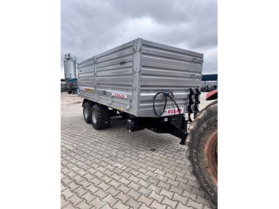 10,12,14,16 Ton Geriye Devirmeli Damperli Tandem Römork - 19