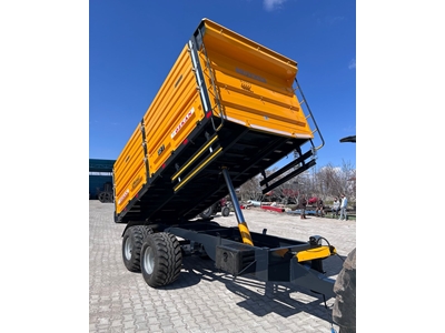10,12,14,16 Ton Geriye Devirmeli Damperli Tandem Römork - 3