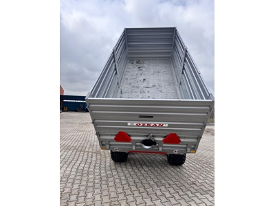 10,12,14,16 Ton Geriye Devirmeli Damperli Tandem Römork - 21