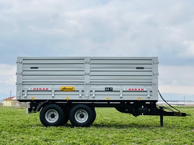 10,12,14,16 Ton Geriye Devirmeli Damperli Tandem Römork - 22