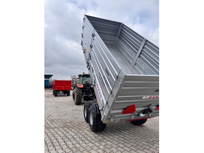 10,12,14,16 Ton Geriye Devirmeli Damperli Tandem Römork - 24