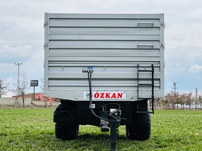 10,12,14,16 Ton Geriye Devirmeli Damperli Tandem Römork - 25