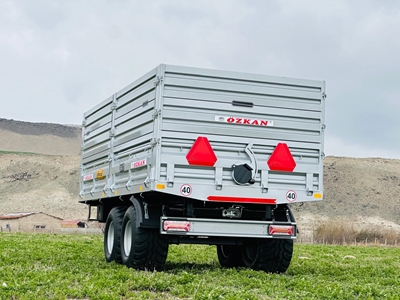 10,12,14,16 Ton Geriye Devirmeli Damperli Tandem Römork - 29