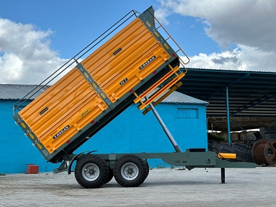 10,12,14,16 Ton Geriye Devirmeli Damperli Tandem Römork - 30
