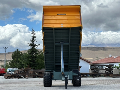 10,12,14,16 Ton Geriye Devirmeli Damperli Tandem Römork - 31