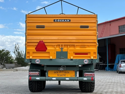 10,12,14,16 Ton Geriye Devirmeli Damperli Tandem Römork - 33