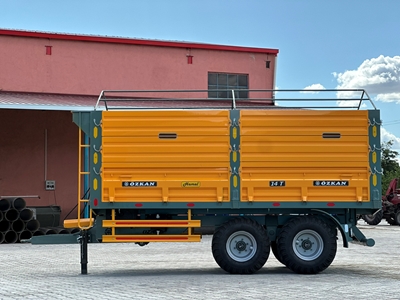 10,12,14,16 Ton Geriye Devirmeli Damperli Tandem Römork - 34