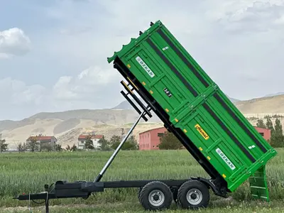 12 Ton Rear Tipping Tandem Trailer