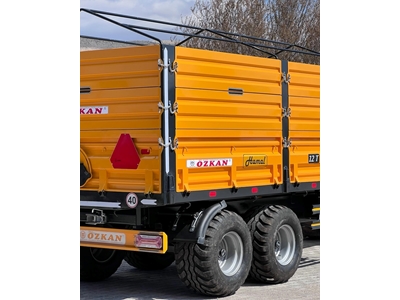 10,12,14,16 Ton Geriye Devirmeli Damperli Tandem Römork - 8